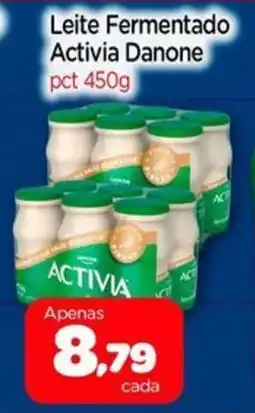 Nordestão Leite Fermentado Activia Danone pct oferta