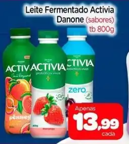 Nordestão Leite Fermentado Activia Danone (sabores) tb oferta