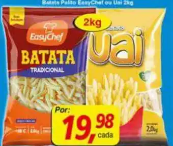 Supermercados Guanabara Batata Palito EasyChef ou Uai oferta