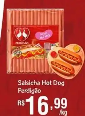 Nordestão Salsicha Hot Dog Perdigão oferta