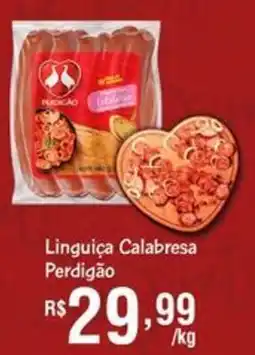 Nordestão Linguiça Calabresa Perdigão oferta