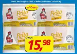 Supermercados Guanabara Peito de Frango / Osso c/ Pale Envelopado Guibon oferta