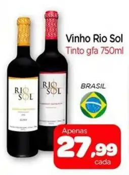 Nordestão Vinho Rio Sol Tinto gfa oferta