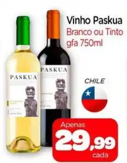 Nordestão Vinho Paskua oferta