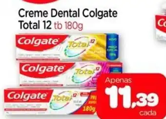 Nordestão Creme Dental Colgate Total 12 tb oferta