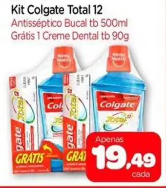 Nordestão Kit Colgate Total 12 oferta