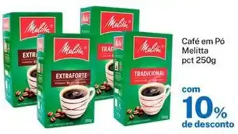 Nordestão Café em Pó Melitta pct oferta