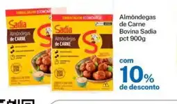 Nordestão Almôndegas de Carne Bovina Sadia pct oferta