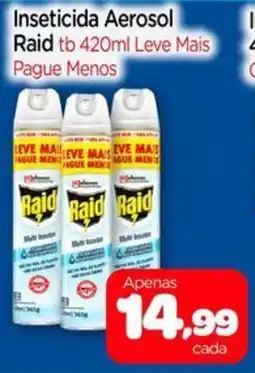 Nordestão Inseticida Aerosol Raid tb oferta