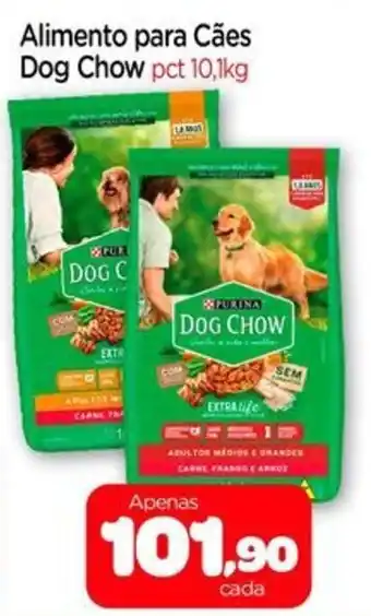 Nordestão Alimento para Cães Dog Chow pct oferta