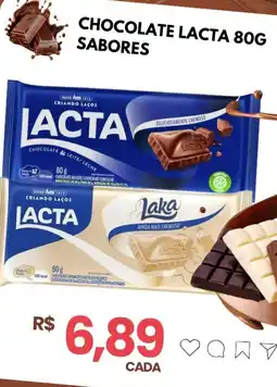 Dovale Chocolate lacta sabores oferta