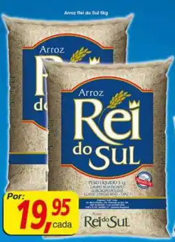 Supermercados Guanabara Arroz Rei do Sul oferta