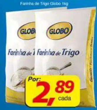 Supermercados Guanabara Fannha de Trigo Globo oferta