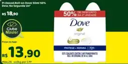 Master Supermercados Pr.Desod.Roll-on Dove oferta