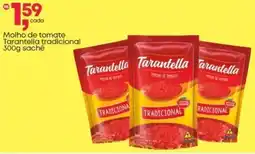 Frangolândia Molho de tomate Tarantella tradicional sachê oferta