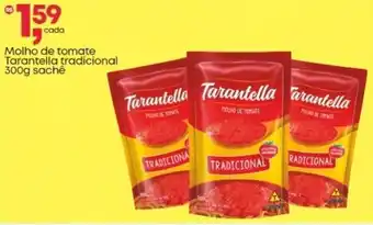 Frangolândia Molho de tomate Tarantella tradicional sachê oferta