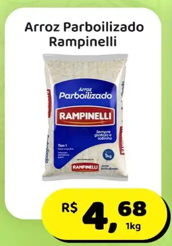 Mineirão Atacarejo Arroz Parboilizado Rampinelli oferta