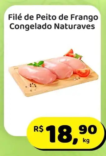 Mineirão Atacarejo Filé de Peito de Frango Congelado Naturaves oferta