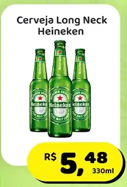 Mineirão Atacarejo Cerveja Long Neck Heineken oferta