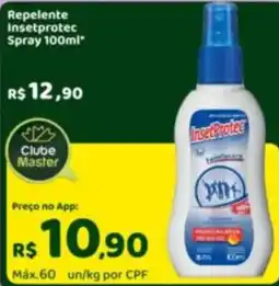 Master Supermercados Repelente Insetprotec Spray oferta