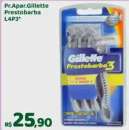 Master Supermercados Pr.Apar.Gillette Prestobarba oferta