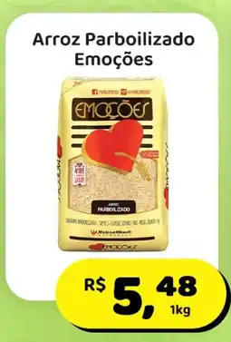 Mineirão Atacarejo Arroz Parboilizado Emoções oferta