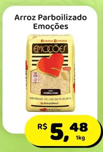 Mineirão Atacarejo Arroz Parboilizado Emoções oferta