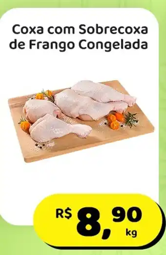 Mineirão Atacarejo Coxa com Sobrecoxa de Frango Congelada oferta