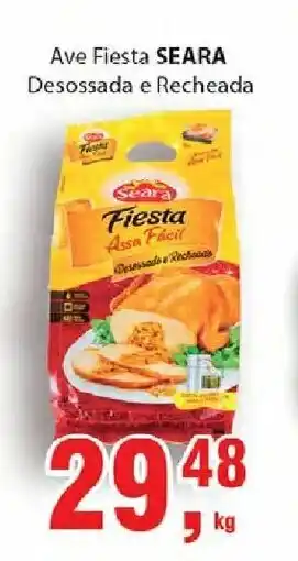 Supermercados Mundial Ave Fiesta Seara Desossada e Reacheada 1kg oferta