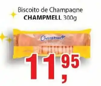 Supermercados Mundial Biscoito de Champagne Champmell 300g oferta