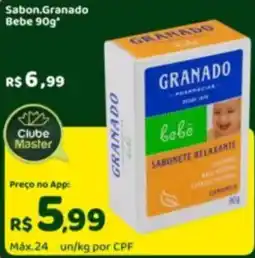 Master Supermercados Sabon.Granado Bebe oferta