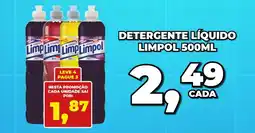 Rede Economia Detergente líquido limpol oferta