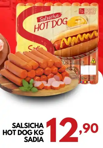 Rede Plus Supermercados Salsicha hot dog sadia oferta