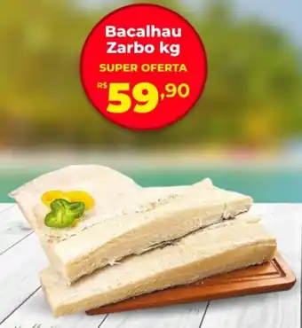 Semar Supermercado Bacalhau Zarbo oferta