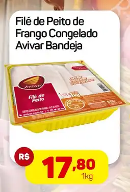 Epa Filé de Peito de Frango Congelado Avivar Bandeja oferta