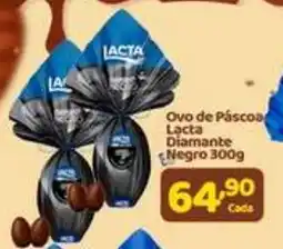 X Supermercados Ovo de Páscoa Lacta Diamante Negro oferta