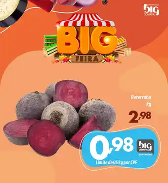 Supermercados Big Compra Beterraba oferta