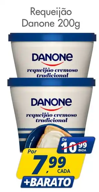 Delta Supermercados Requeijão Danone oferta