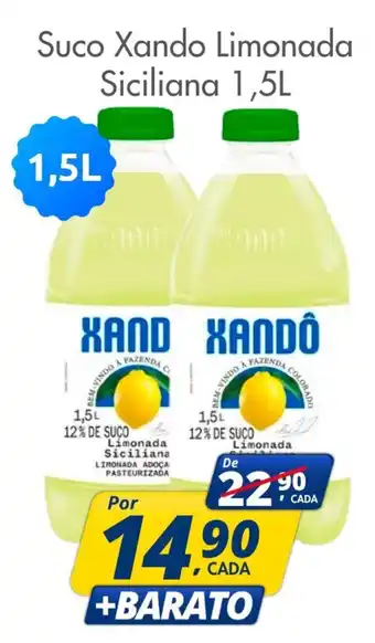 Delta Supermercados Suco Xando Limonada Siciliana oferta