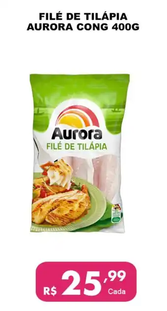 Negreiros Filé de tilápia aurora cong oferta