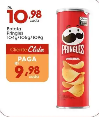 Supper Rissul Batata Pringles oferta