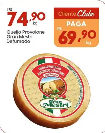 Supper Rissul Queijo Provolone Gran Mestri Defumado oferta