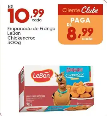 Supper Rissul Empanado de Frango LeBon Chickencroc oferta