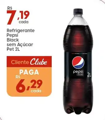 Supper Rissul Refrigerante Pepsi Black sem Açúcar Pet oferta