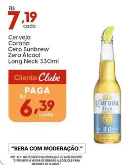 Supper Rissul Cerveja Corona Cero Sunbrew Zero Álcool Long Neck oferta