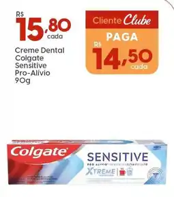 Supper Rissul Creme Dental Colgate Sensitive Pro-Alívio oferta