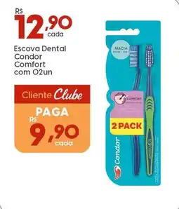 Supper Rissul Escova Dental Condor Comfort com 02un oferta