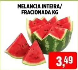 CoopBom Melancia inteira/ fracionada oferta