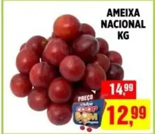 CoopBom Ameixa nacional oferta