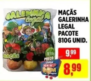 CoopBom Maçãs galerinha legal pacote unid. oferta